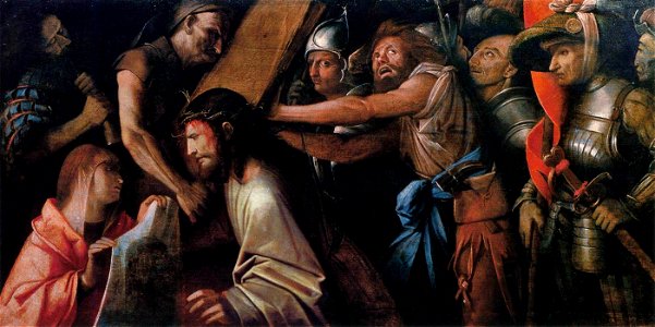 Giovanni Cariani - Road to Calvary with Veronica's Veil - WGA04215