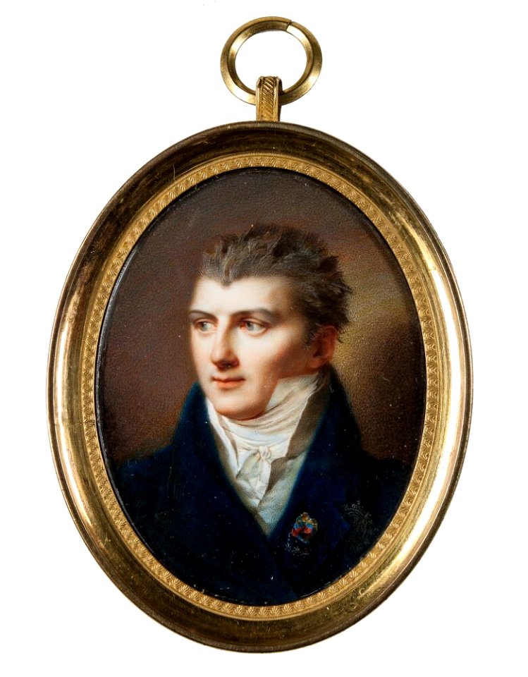 Giovanni Domenico Bossi - Gustaf Mauritz Armfelt, count, courtier, diplomat - NMB 869 - Nationalmuseum