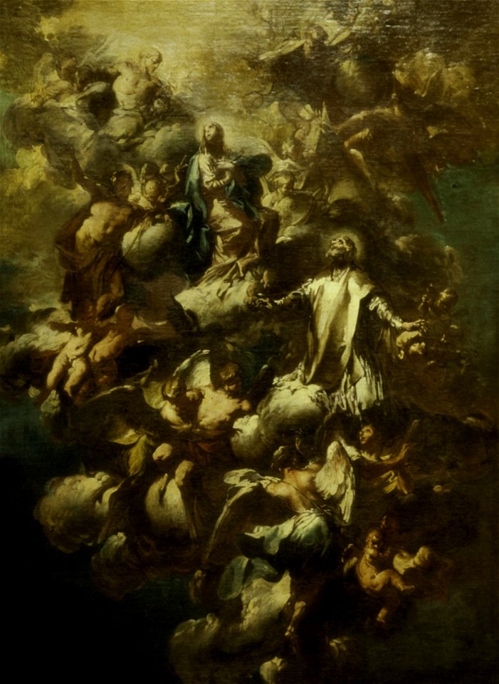 Giovanni Domenico Ferretti - Saint Philip Neri in Glory - 61.65 - Minneapolis Institute of Arts