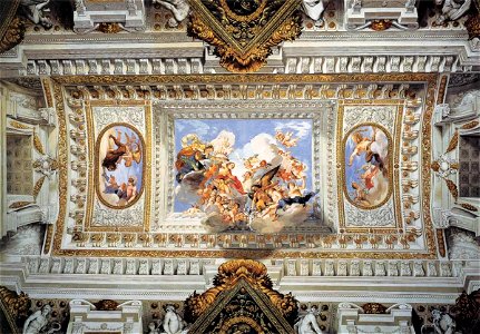 Giovanni Da San Giovanni - Allegory of the Marriage of Vittoria della Rovere with Ferdinando II de' Medici - WGA09422