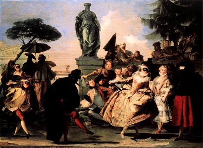 Giovanni Domenico Tiepolo - Minuet - WGA22378