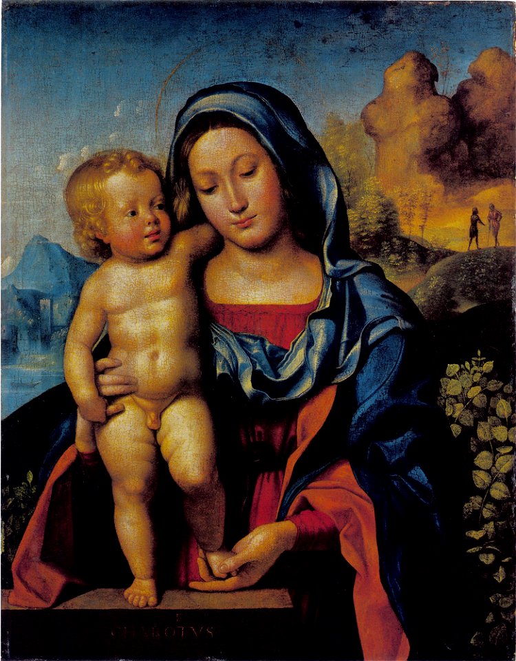 Giovanni Francesco Caroto - Maria met kind - 857 - Städel Museum