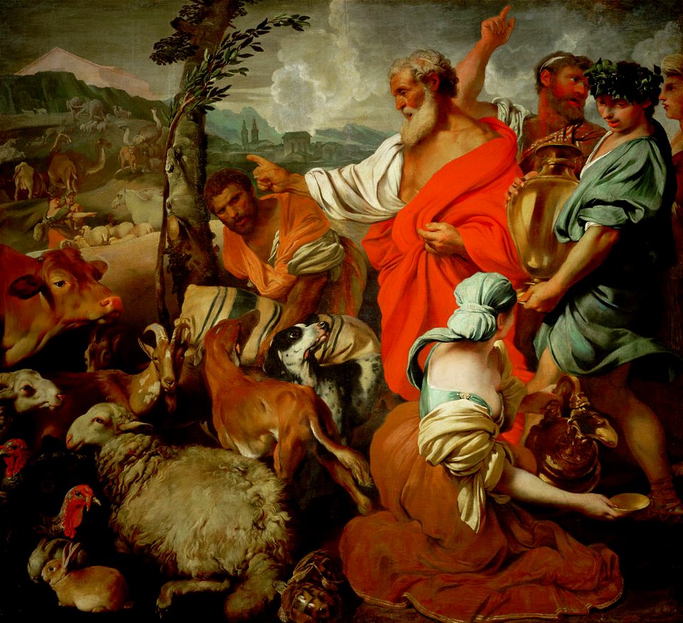 Giovanni Francesco Castiglione - Einzug der Tiere in die Arche Noah - GG 1633 - Kunsthistorisches Museum