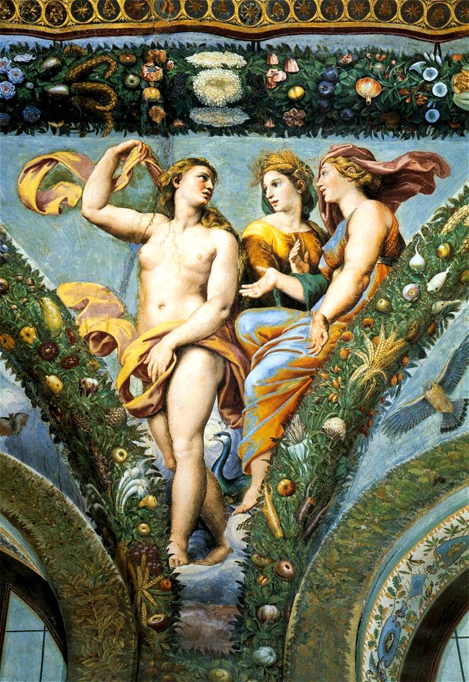 Giovanni da Udine Venus, Ceres and Juno 01
