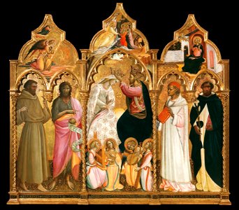 Giovanni dal ponte, polittico dell'incoronazione della vergine
