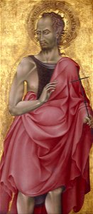 Giovanni di Paolo - Saint John the Baptist - Google Art Project. Free illustration for personal and commercial use.