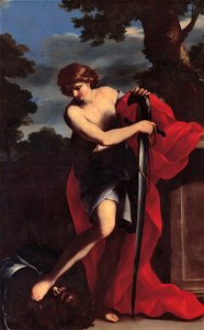 Giovanni Francesco Romanelli - David - Google Art Project. Free illustration for personal and commercial use.