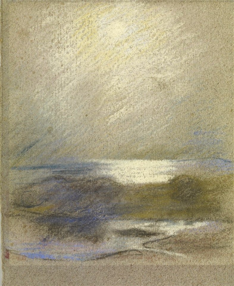 Giovanni Giacometti - Lago con nebbia (1912)