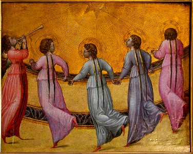 Angels dancing sun Giovanni di Paolo Condé Chantilly