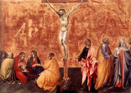 Giovanni di paolo, Crucifixion 01