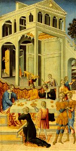 Giovanni di Paolo - Salome Asking Herod for the Head of Saint John the Baptist - Google Art Project