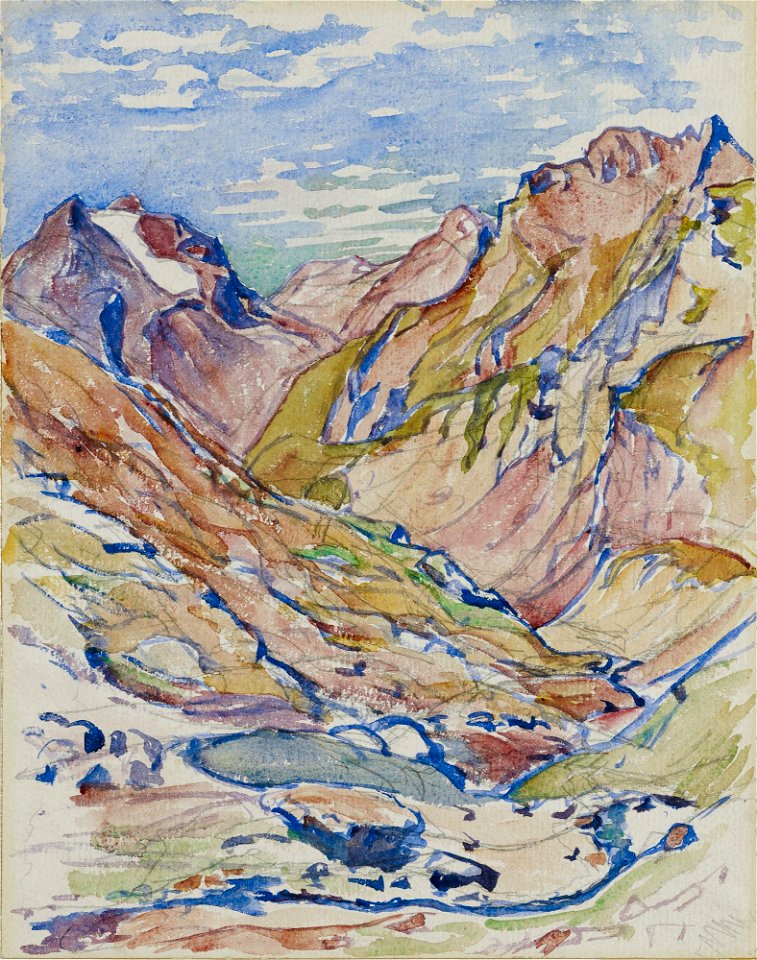 Giovanni Giacometti Tal im Oberengadin