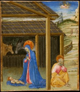 Giovanni di Paolo - The Nativity - 1943.112 - Fogg Museum
