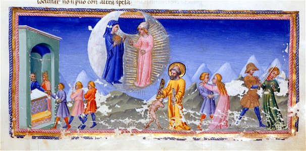 Giovanni di paolo, paradiso 09 quattro episodi