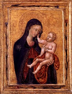 Giovanni di Paolo - Virgin and Child - WGA09479
