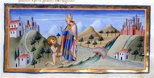 Giovanni di paolo, paradiso 21 rinuncia di s. francesco ai beni terreni