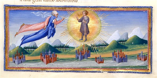 Giovanni di paolo, paradiso 29 città fiorentine