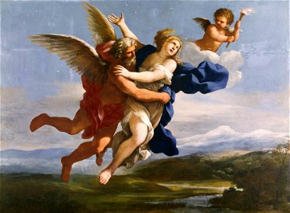 Giovanni Francesco Romanelli - Boreas Abducting Oreithyia