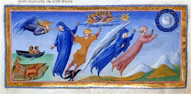 Giovanni di paolo, paradiso 03 paradiso e luna