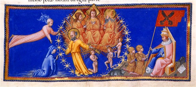 Giovanni di paolo, paradiso 49 san pietro