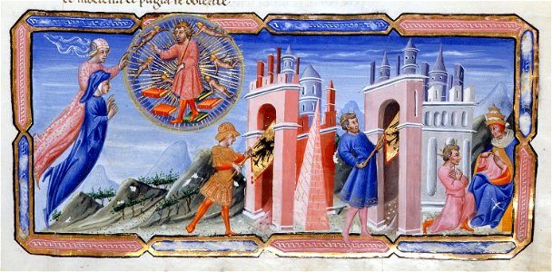 Giovanni di paolo, paradiso 11 giustiniano