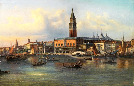 Giovanni Grubacs Palazzo Ducale c1850