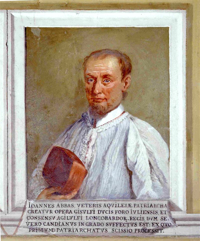 Giovanni IV di Ravenna - Sala dei Patriarchi - Palazzo Patriarcale - Udine