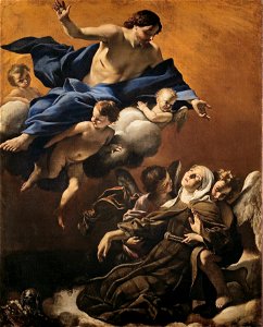 Giovanni Lanfranco - Ecstasy of St Margaret of Cortona - WGA12453