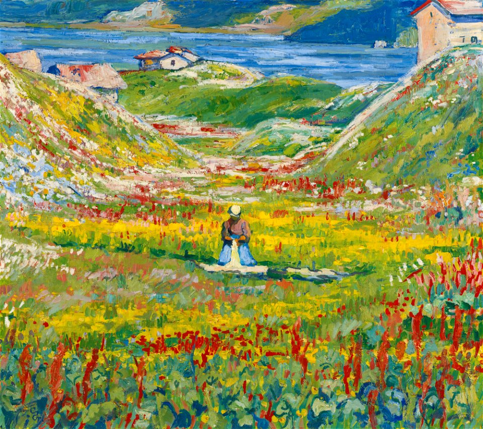 Giovanni Giacometti, 'Valle Fiorita', 1912-1924