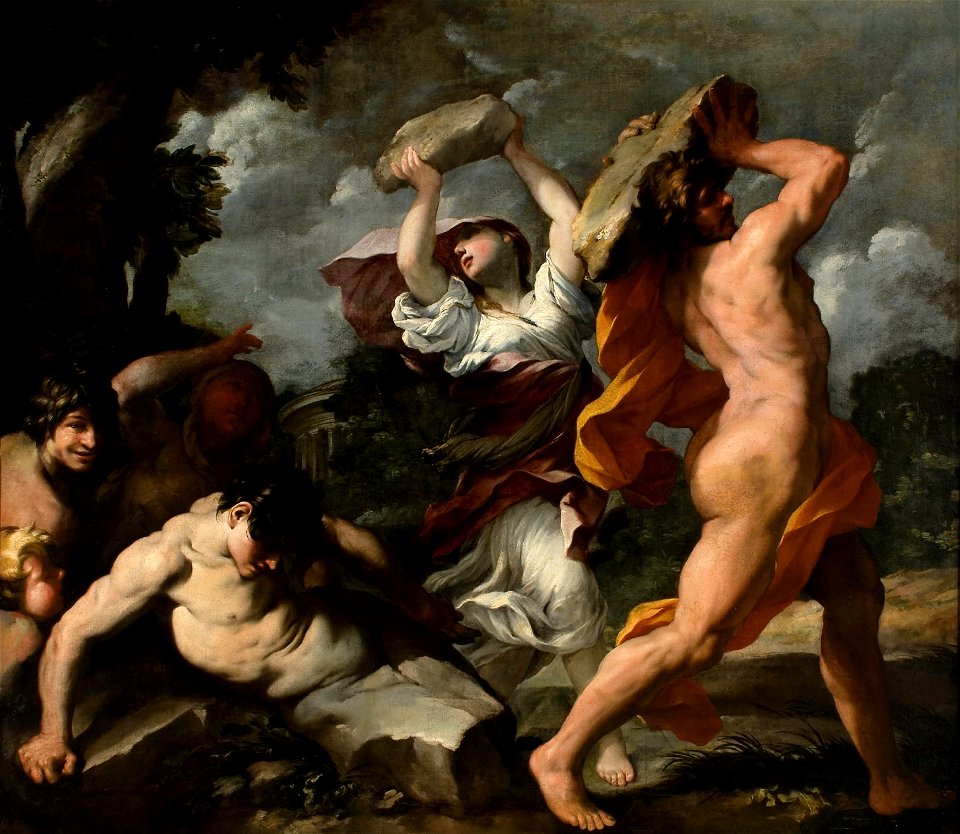 Giovanni Maria Bottalla - Deucalião e Pirra
