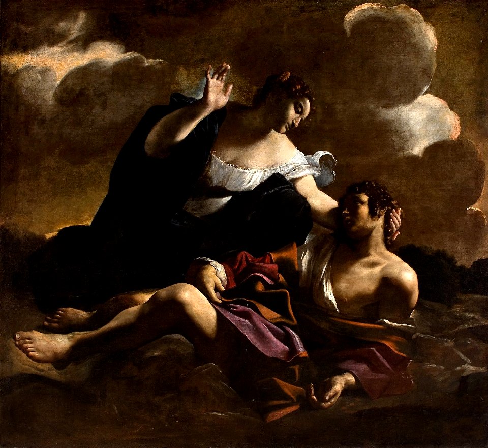 Giovanni Lanfranco - Angélica e Medoro
