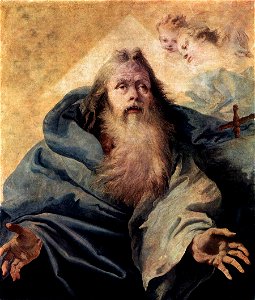Giovanni Domenico Tiepolo - God the Father - WGA22376