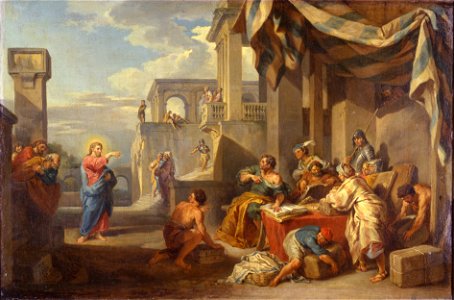 Giovanni Paolo Panini - The Calling of Saint Matthew - Google Art Project