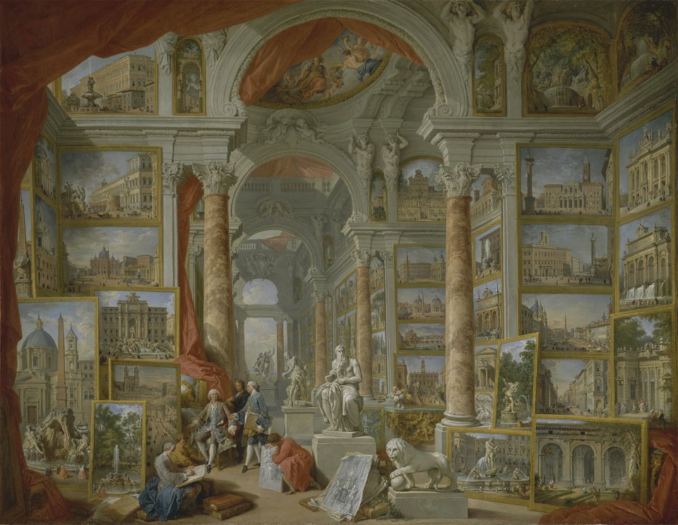 Giovanni Paolo Panini – Modern Rome