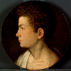 Giovanni Paolo Lomazzo - Selbstbildnis - GG 342 - Kunsthistorisches Museum
