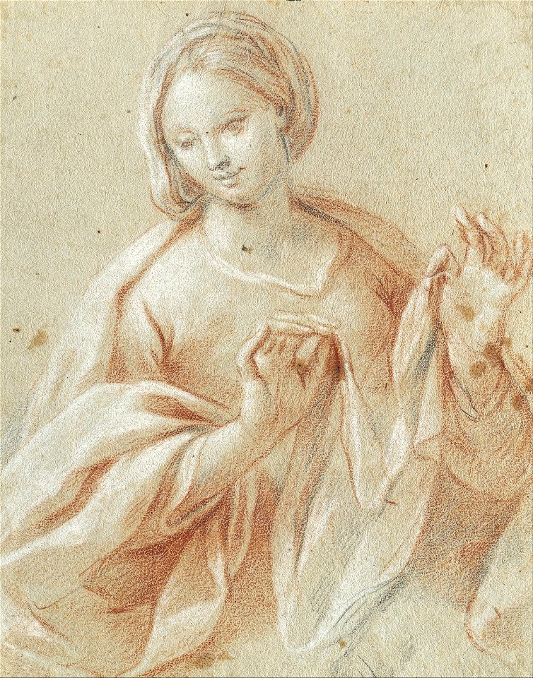 Giovanni Paolo Melchiori - Study for the Madonna - Google Art Project