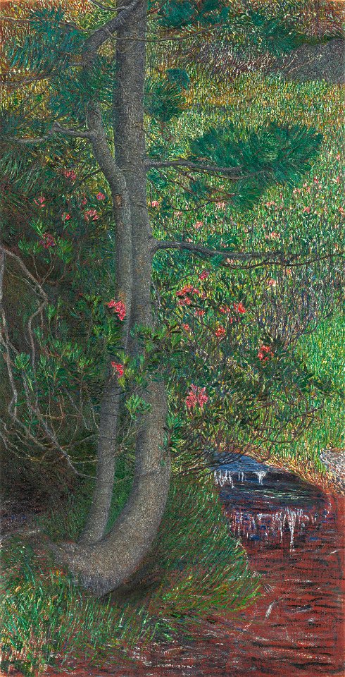 Giovanni Segantini - Pine Tree - 1982.124 - Cleveland Museum of Art