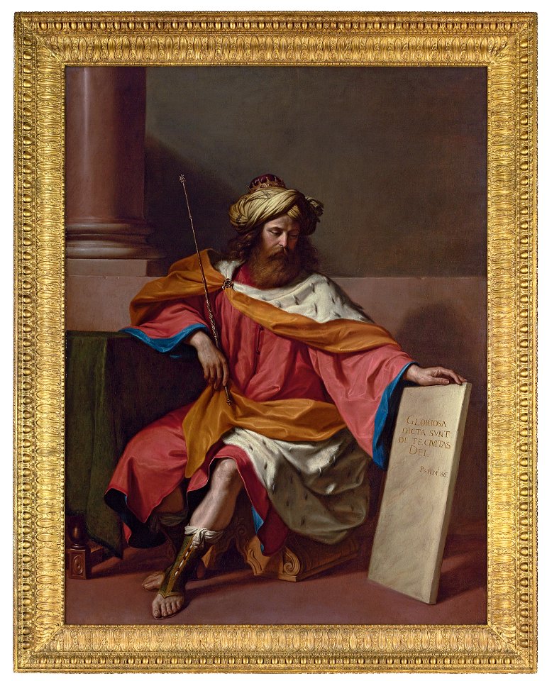 Giovanni francesco barbieri il guercino king david)