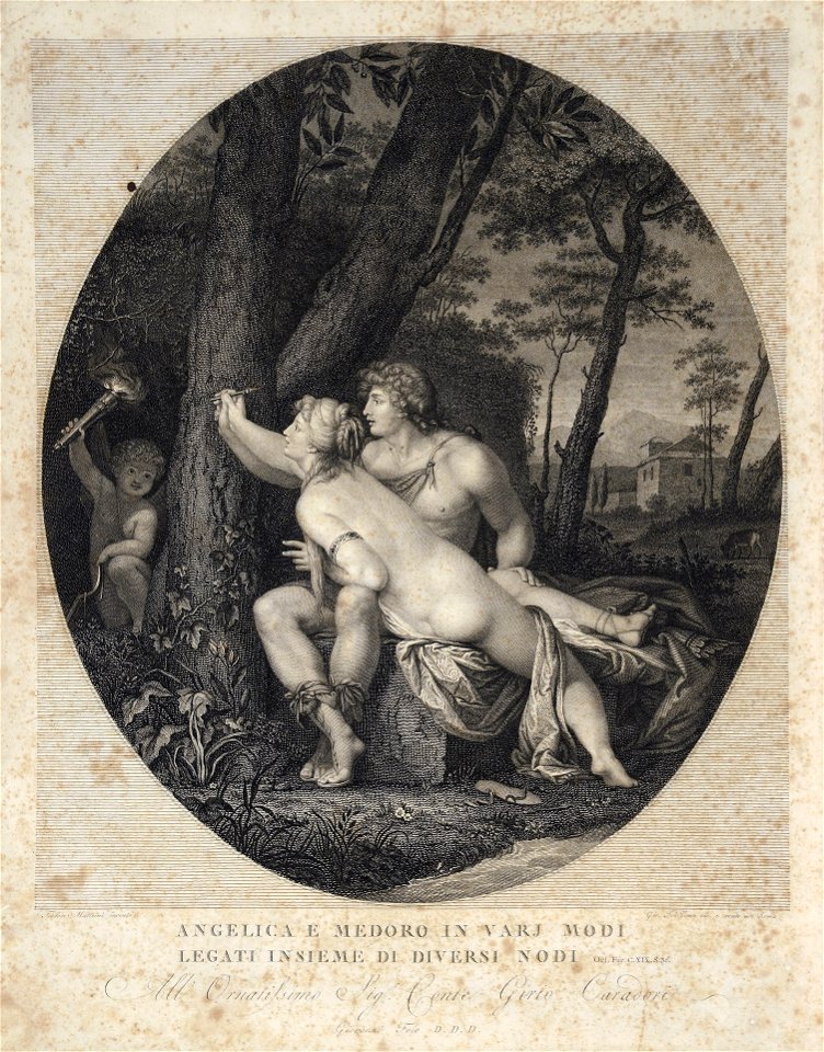 Giovanni Folo - Angélica e Medoro