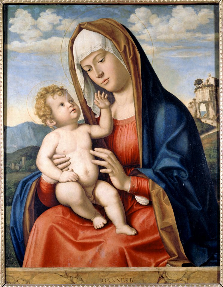 Giovanni-Battista Cima Da Conegliano - Vierge à l'Enfant - PTUCK5 - Musée des Beaux-Arts de la ville de Paris