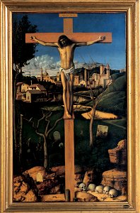 Giovanni-Bellini-Cristo-con-cimitero-ebraico olio-su-tavola-di-pioppo-1501-03-ca-Prato-Collezione-Banca-Popolare-di-Vicenza-Galleria-di-Palazzo-degli-Alberti