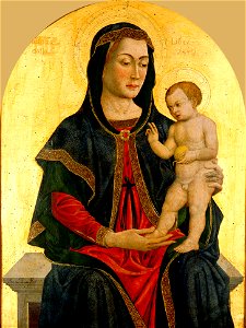 Giovanni Francesco da Rimini - Virgin and Child - WGA09490