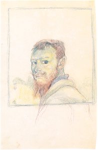 Giovanni Giacometti - Selbstbildnis - ca1898