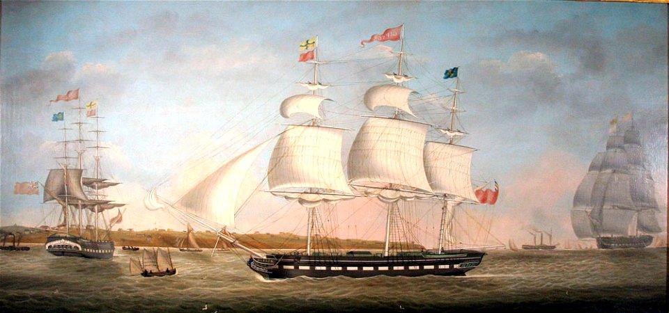 Gipsey in Three Positions Off Egremont, by Miles Walters
