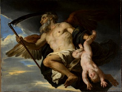 Giovanni Francesco Romanelli - Chronos - M.Ob.79 - National Museum in Warsaw