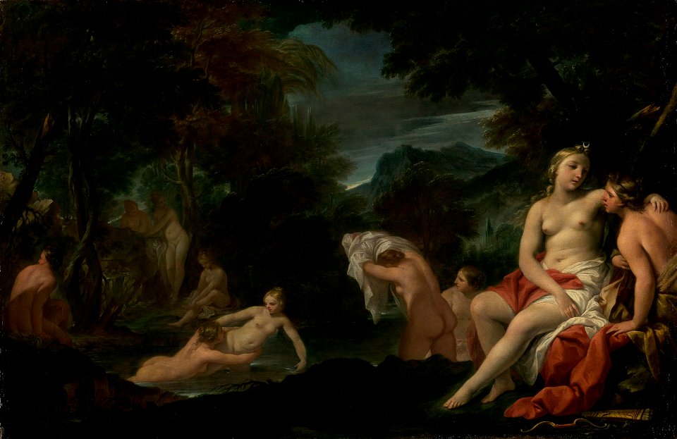 Giovanni Gioseffo dal Sole - Bad der Diana - GG 7052 - Kunsthistorisches Museum