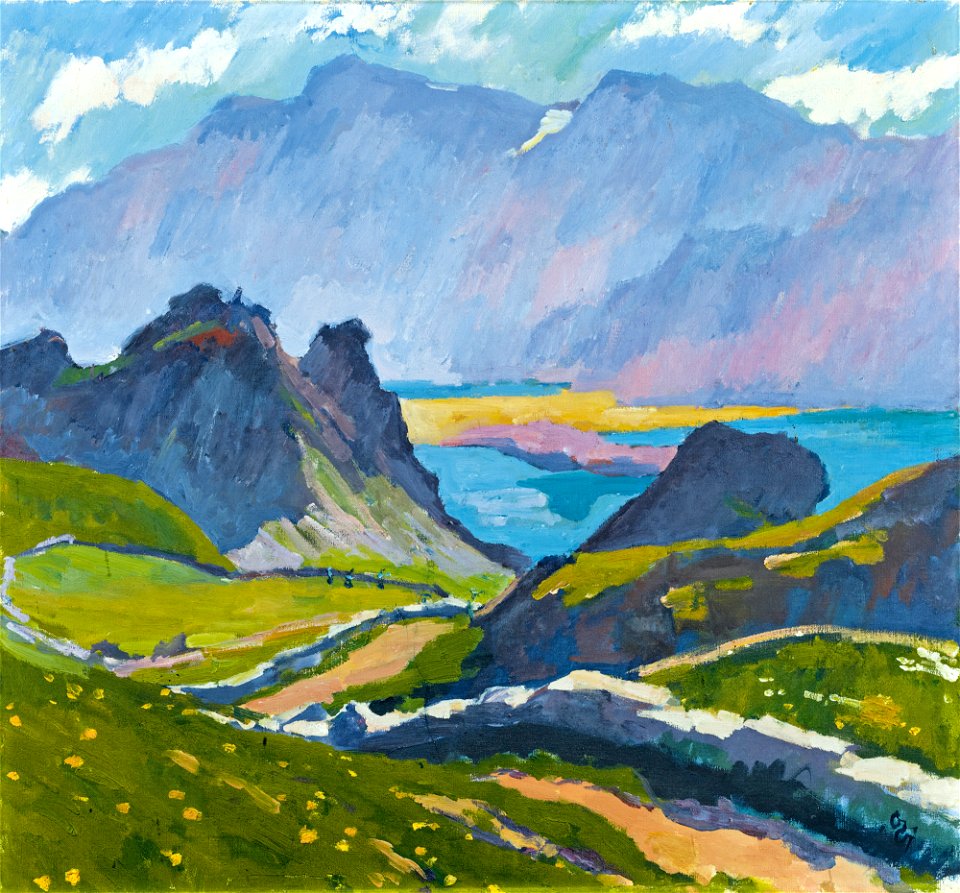 Giovanni Giacometti - Grevasalvas, 1927