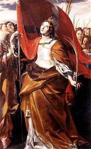 Giovanni Lanfranco - St Ursula and the Virgins - WGA12456