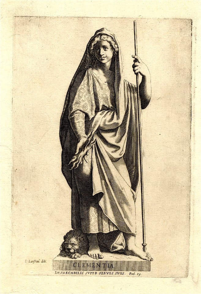 Giovanni Lanfranco Die Tugenden ubs G 0785 III Clementia