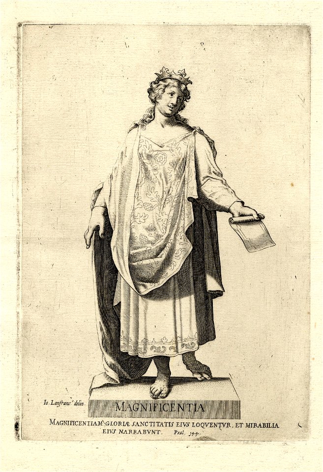 Giovanni Lanfranco Die Tugenden ubs G 0785 III Magnificentia